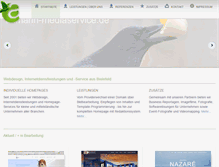Tablet Screenshot of altmann-mediaservice.de